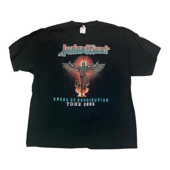 Judas Priest Angel of Retribution Tour 2005 band Tee shirt 🤘🏻 SZ XL - Picture 1 of 3